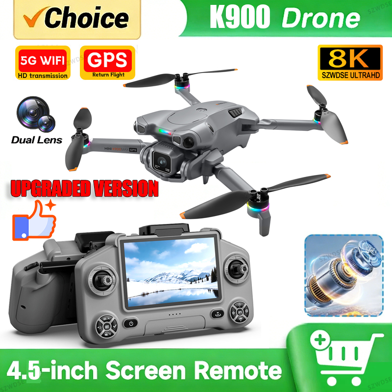 Nouveau drone GPS K900 MAX ave - Drone Kit With Camera avis et prix